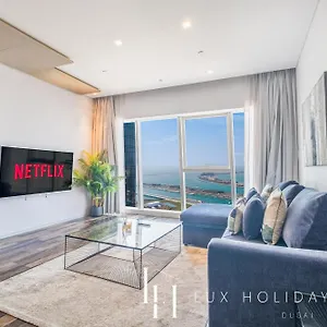 Lux - Lavish With Full Palm Jumeirah View 1 شقة دبي
